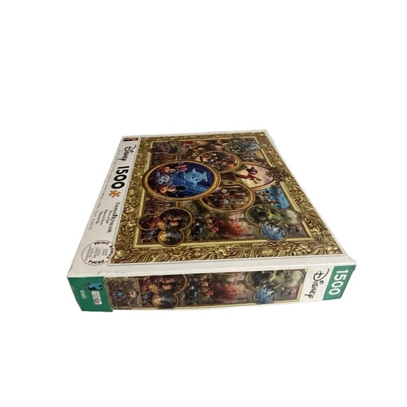 Ceaco Disney Thomas Kinkade 1500 Piece Jigsaw Puzzle Mickey Mouse Theme Complete - Picture 13 of 13